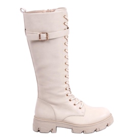 BM Shears Stivali da equitazione da donna beige