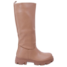 BM Stivali da equitazione da donna Powell Khaki marrone