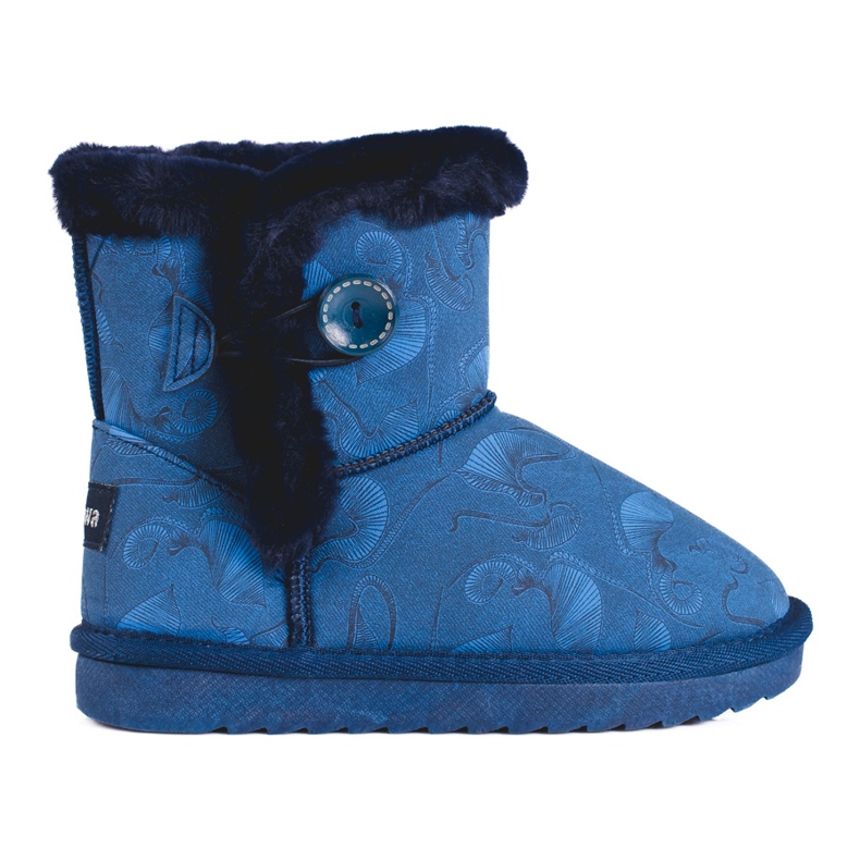 Doposci blu per ragazze con motivo Shelovet