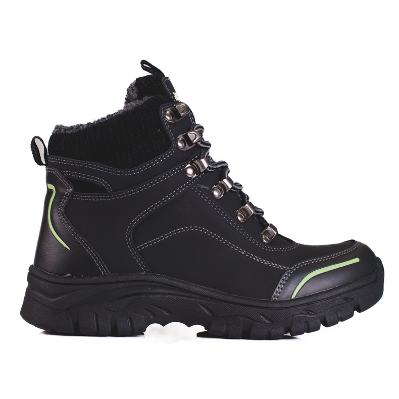 Scarpe da trekking nere da bambino nero