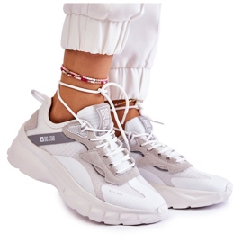 Scarpe sportive da donna Big Star KK274057 Bianche bianco