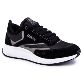 Scarpe sportive da uomo Big Star KK174024 Nero