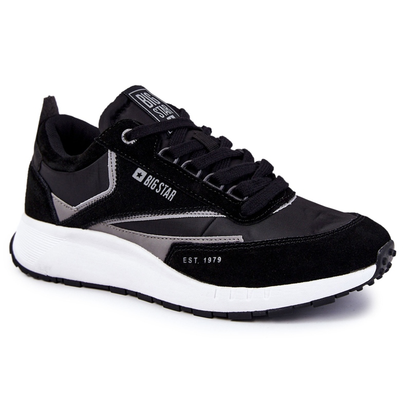 Scarpe sportive da uomo Big Star KK174024 Nero