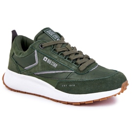 Scarpe sportive da uomo Big Star KK174020 Verde