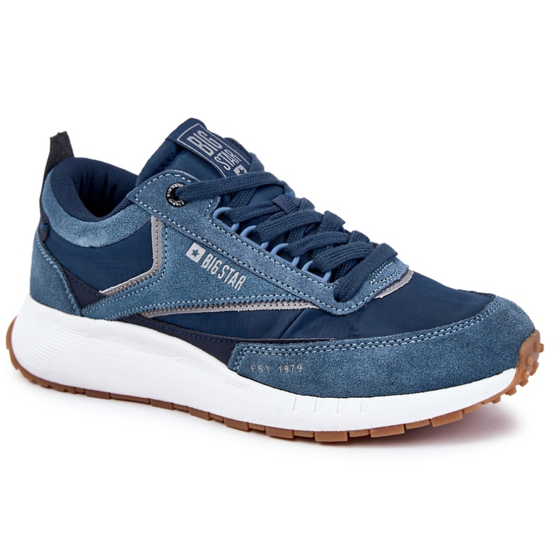 Scarpe sportive da uomo Big Star KK174022 Blu navy