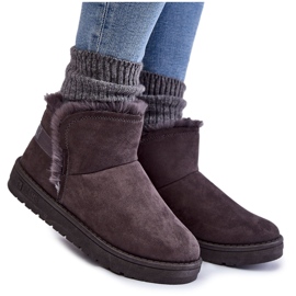 Stivali da neve grigi da donna Big Star KK274623 grigio