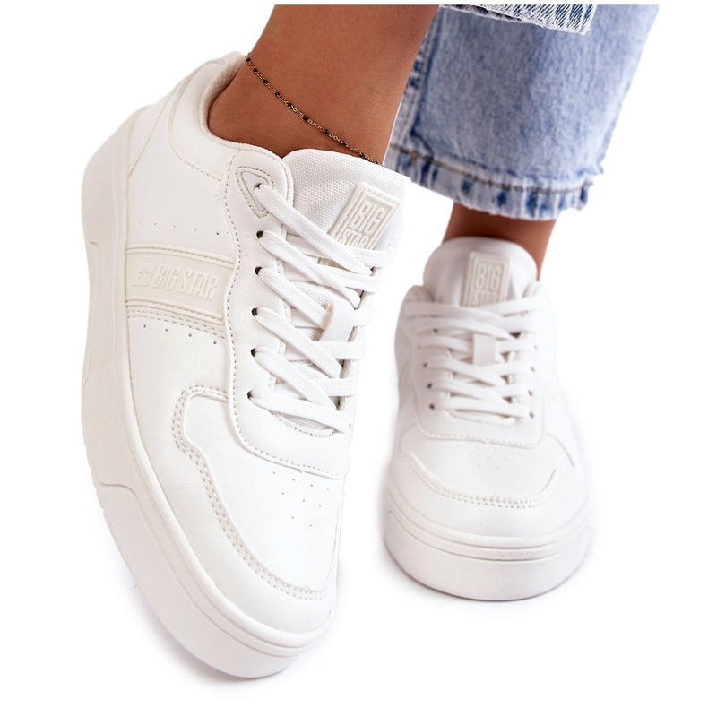 Memory Foam System Big Star Low Scarpe sportive KK274259 bianche bianca