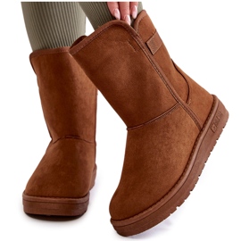 Stivali da neve alti da donna Big Star KK274616 Marrone