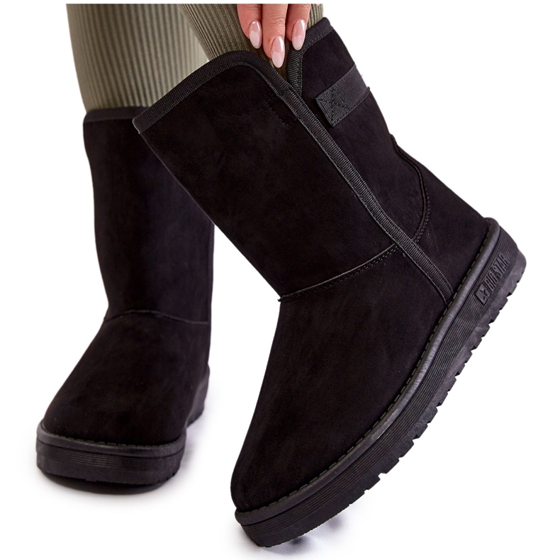 Stivali da neve alti da donna Big Star KK274618 neri nero