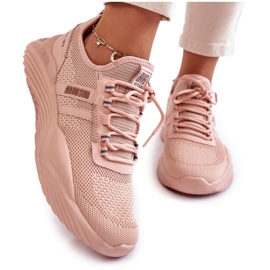 Sneakers da donna Memory Foam System Big Star KK274348 Rosa
