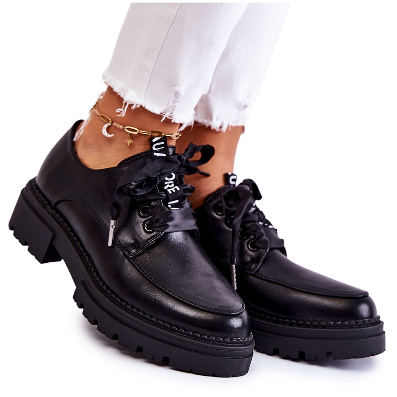 Scarpe in pelle da donna La.Fi 210004B-PU nero