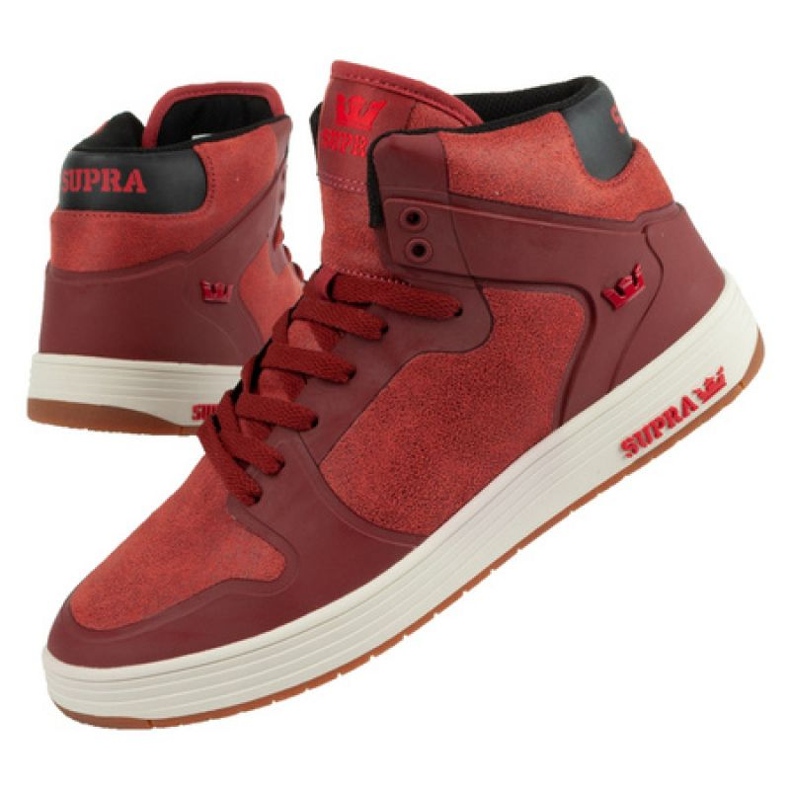 DC Sneakers Supra Vaider M 08042-656 rosso