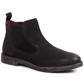Stivaletti Chelsea Slip-On Bugatti M INT1795 nero
