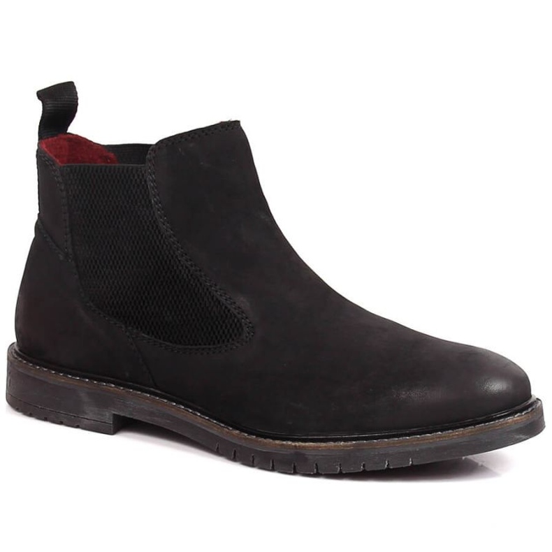 Stivaletti Chelsea Slip-On Bugatti M INT1795 nero