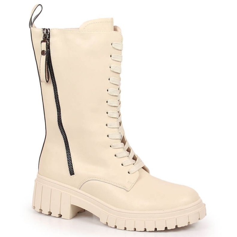 Stivali isolanti in pelle Artiker W HBH38B beige