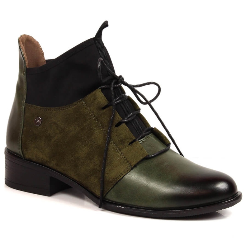 Stivali slip-on da donna Jezzi isolati di colore verde