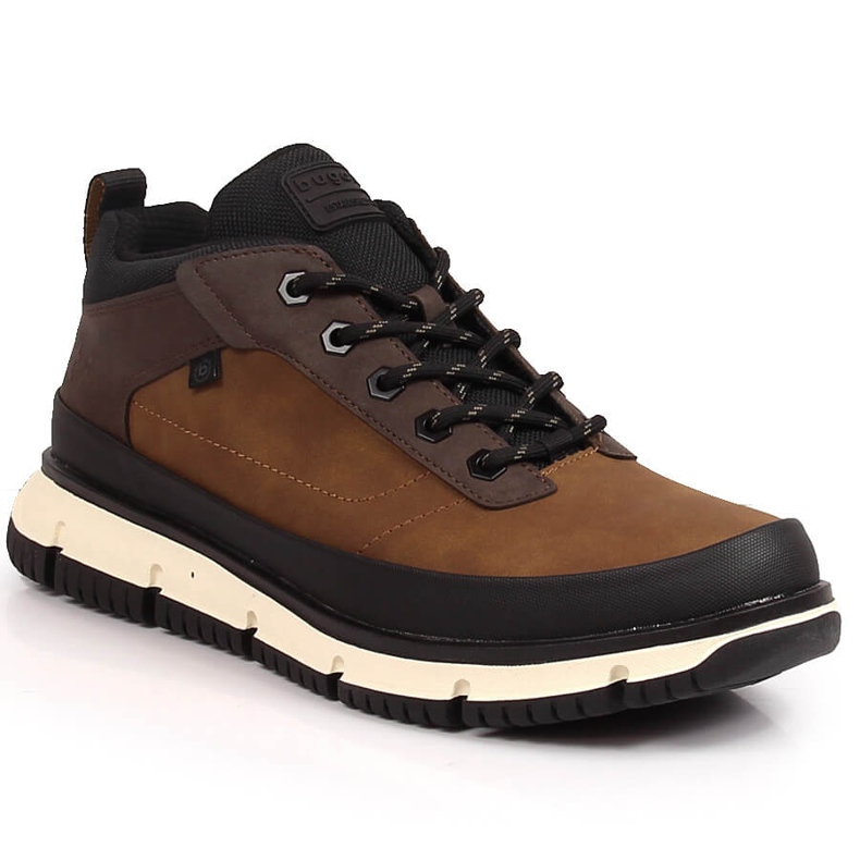 Comode scarpe da uomo alte marroni Bugatti KK153232 nero