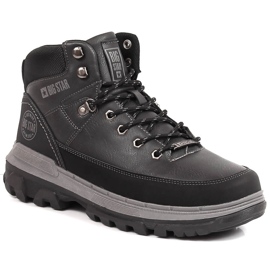 Stivali neri da uomo Big Star KK174120 nero
