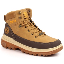 Scarpe da trekking Trapery giovani cammello Big Star KK274221 marrone
