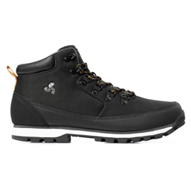 Scarpa in pelle da uomo nera Vandal Bustagrip nero
