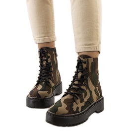 PA1 Cacciatori militari verde Lanita marrone