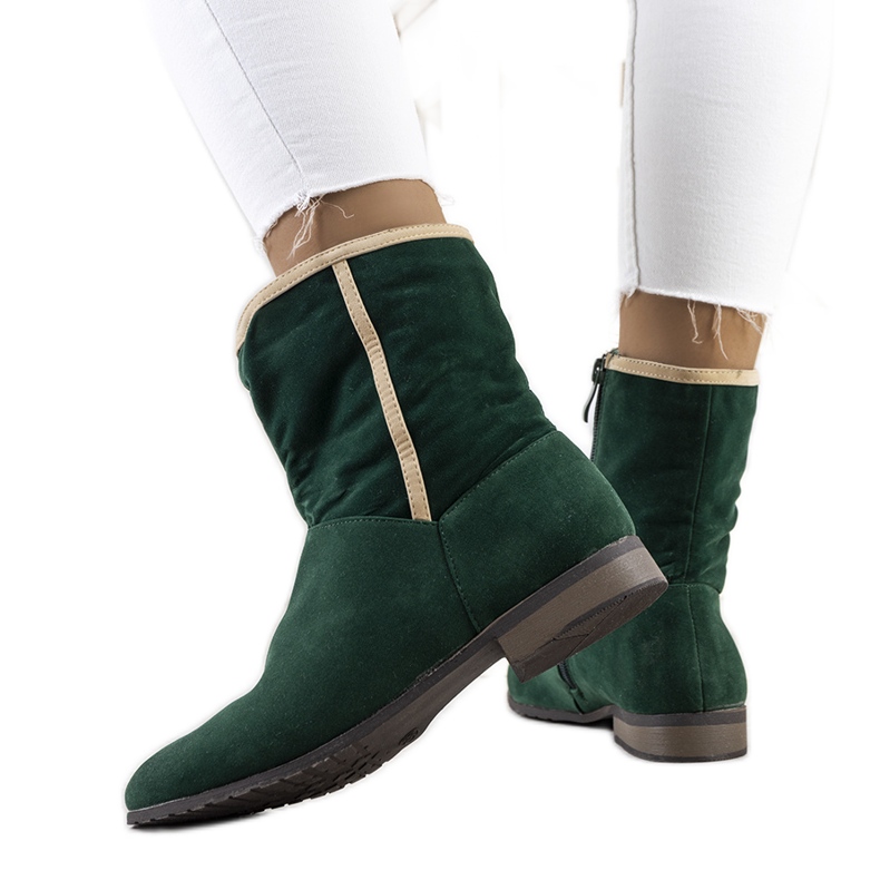 PA1 Stivali classici di Lersey verdi beige verde