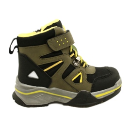 Stivali per bambini Stivali isolati Khaki News 22DZ23-5259 verde