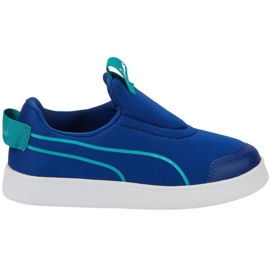 Scarpe Puma Courtflex v2 Slip On Ps 374858 11 blu