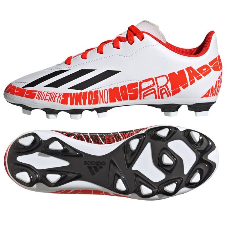 Scarpe da calcio Adidas X Speedportal.4 FxG Jr GW8398 multicolore bianco