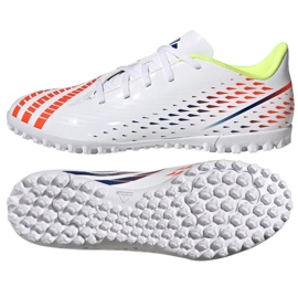 Scarpe da calcio Adidas Predator Edge.4 Tf M GV8526 bianca bianca