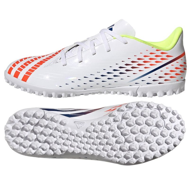 Scarpe da calcio Adidas Predator Edge.4 Tf M GV8526 bianca bianca