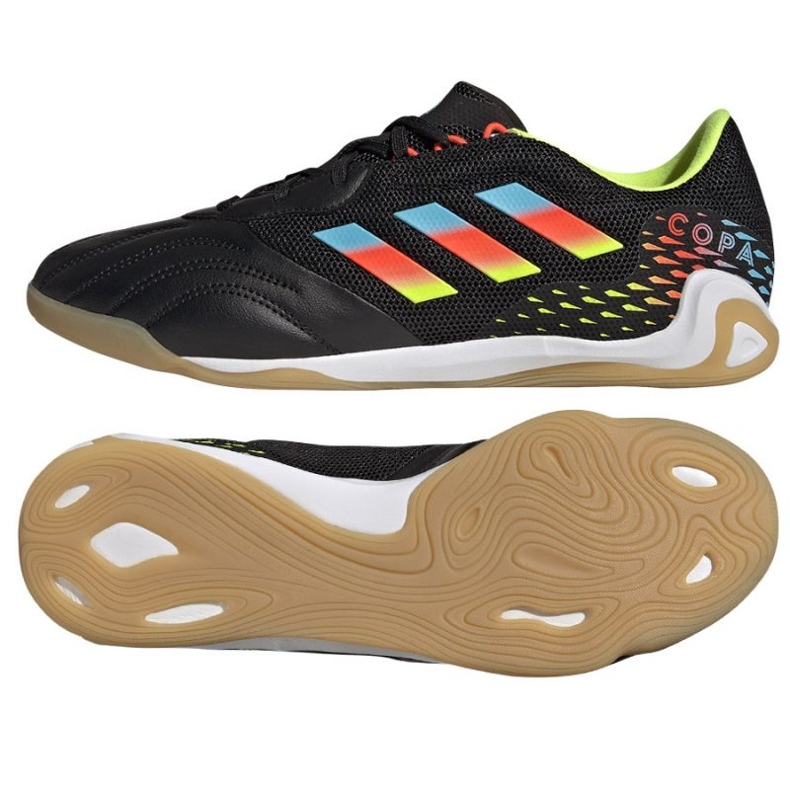 Scarpe da calcio Adidas Copa Sense.3 In Sala FY6192 nero nero