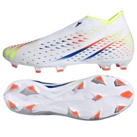 Scarpe da calcio Adidas Predator Edge.3 Ll Fg M GW0999 bianca bianca