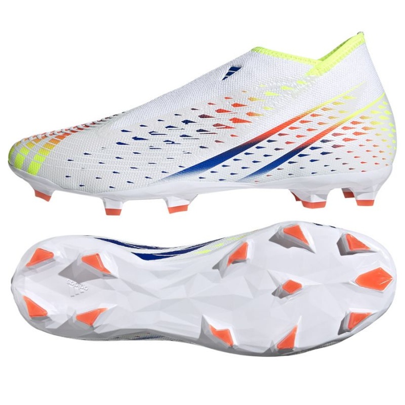Scarpe da calcio Adidas Predator Edge.3 Ll Fg M GW0999 bianca bianca