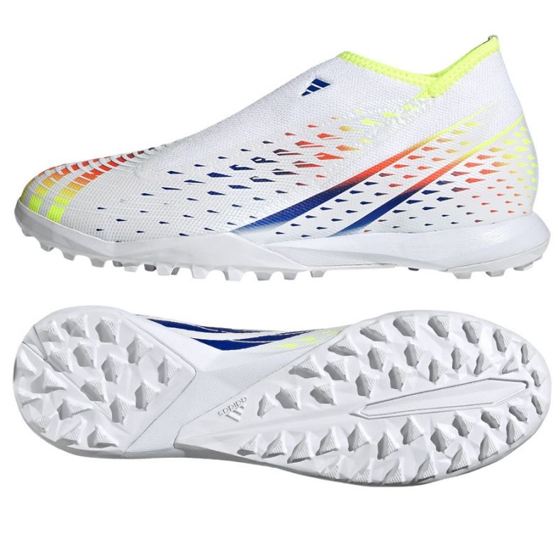 Scarpe da calcio Adidas Predator Edge.3 Ll Tf M GV8532 bianca bianca