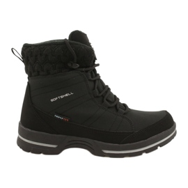 Doposci softshell con membrana American Club SN02/22 nero