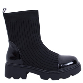 PA1 Stivali con tomaia flessibile Darin Black nero