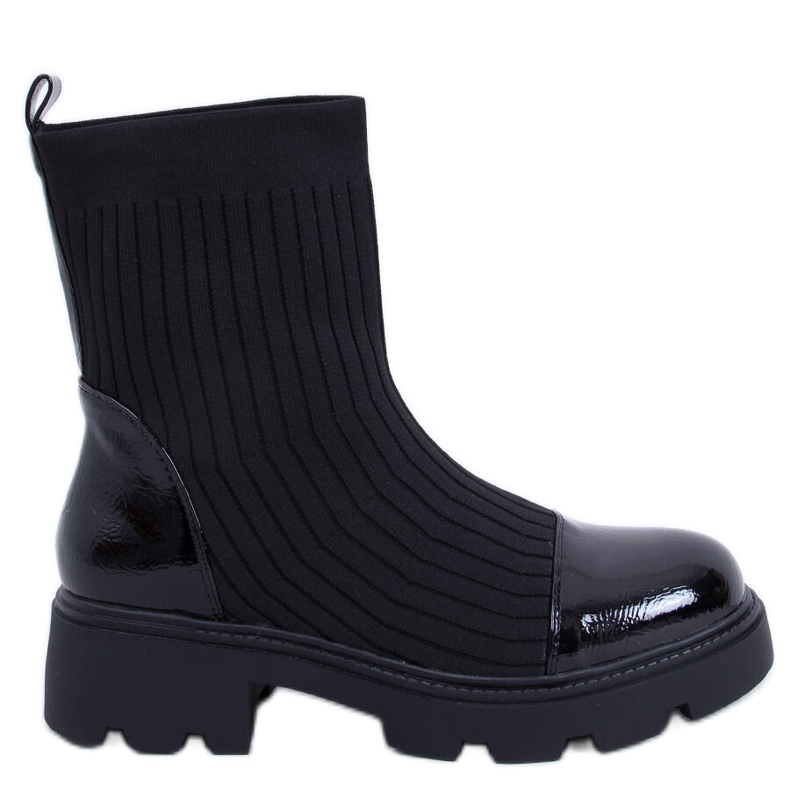 PA1 Stivali con tomaia flessibile Darin Black nero