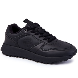 Scarpe sportive classiche da uomo Memory Foam Big Star KK174232 nero
