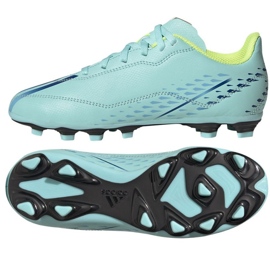 Scarpe da calcio Adidas X Speedportal.4 FxG Jr GW8498 blu blu
