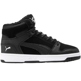 Puma Rebound Layup Fur Sd Jr 37049701 nero