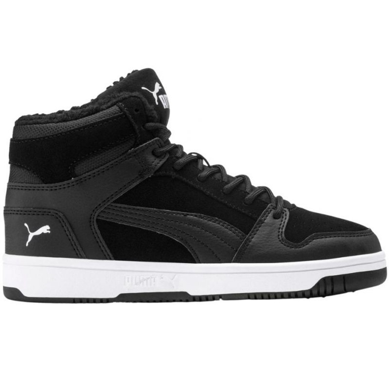Puma Rebound Layup Fur Sd Jr 37049701 nero