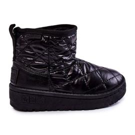 Stivali da neve caldi neri per bambini Big Star KK374242 nero