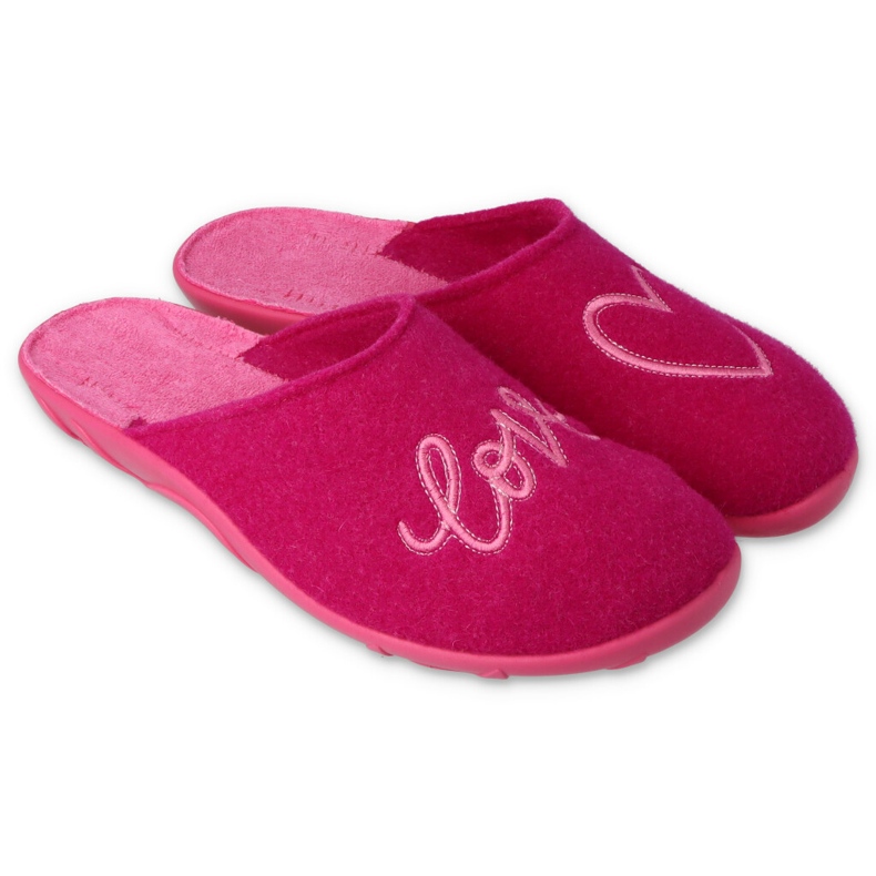 Scarpe da donna colorate Befado 235D187 rosa