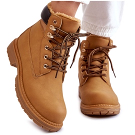 Stivali caldi da donna Camel Lonne marrone