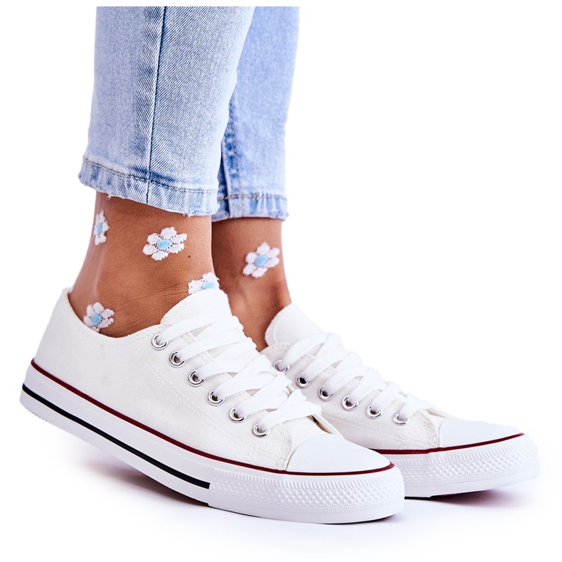 PJ1 Sneakers Classiche da Donna Bianche Be Mine bianca