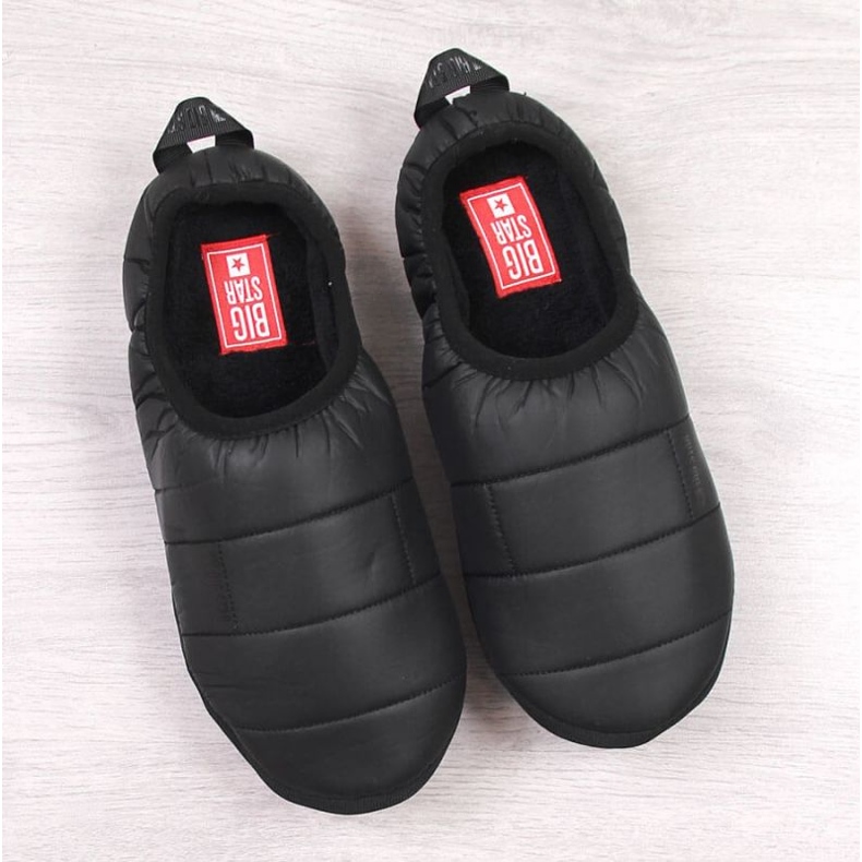 Pantofole Big Star KK274604 INT1774 nero