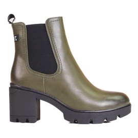 Stivaletti verdi da donna verde