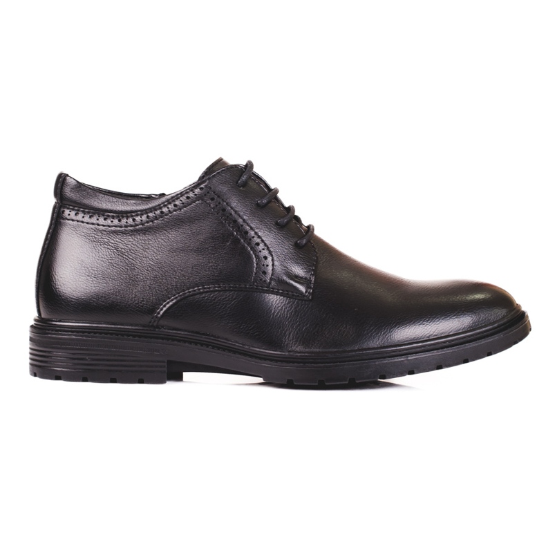 Scarpe da uomo realizzate in ecopelle Shelovet nero