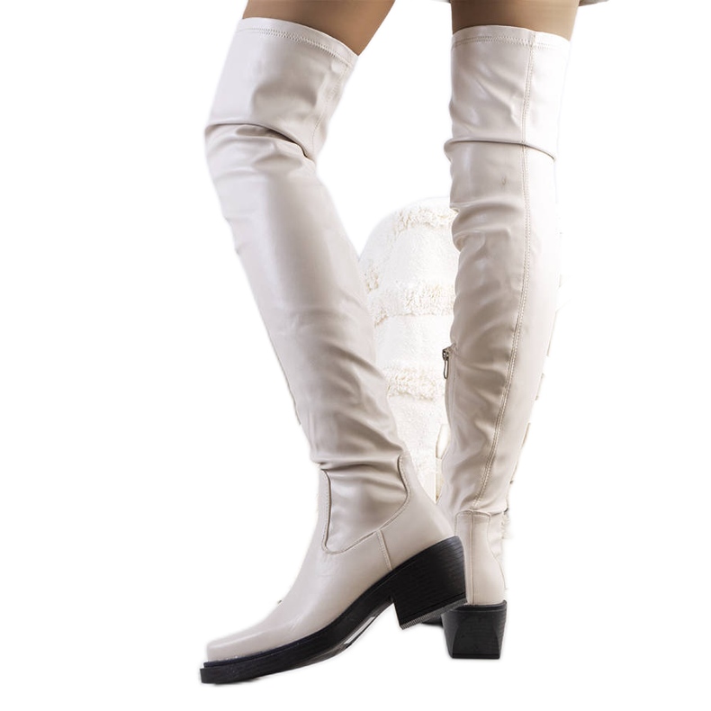 PA1 Stivali beige Delore